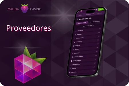 Malina Casino Proveedores
